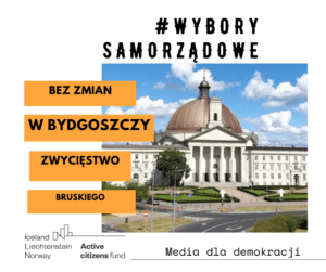 Read more about the article Bez zmian w Bydgoszczy – zwycięstwo Bruskiego w wyborach samorządowych
