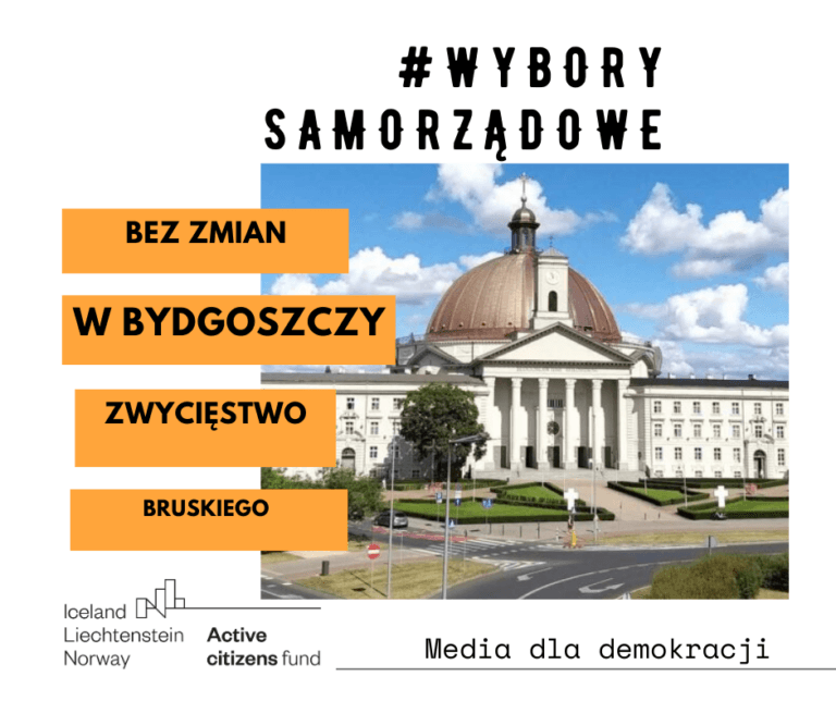 Bez zmian w Bydgoszczy – zwycięstwo Bruskiego w wyborach samorządowych